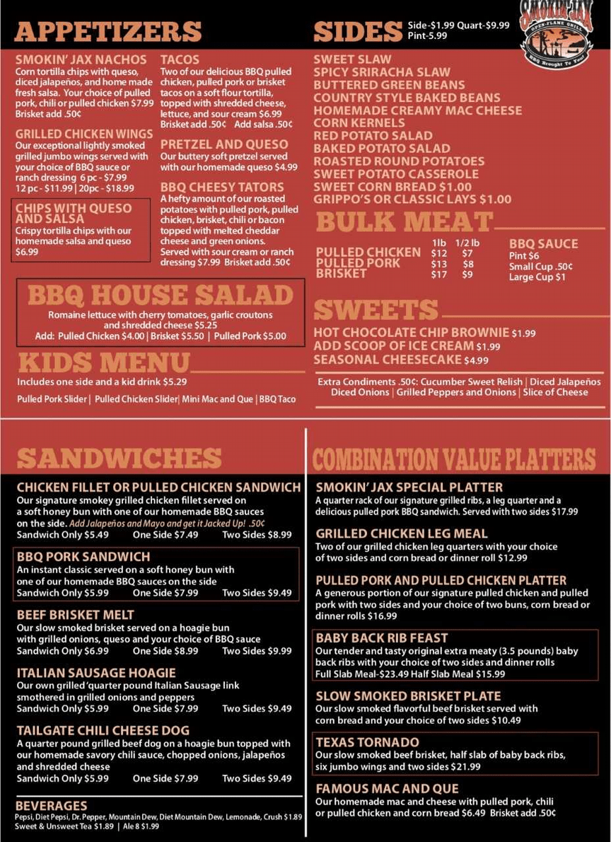 The Shack Smokin Jax Grill Berea Ky Grilled Tender