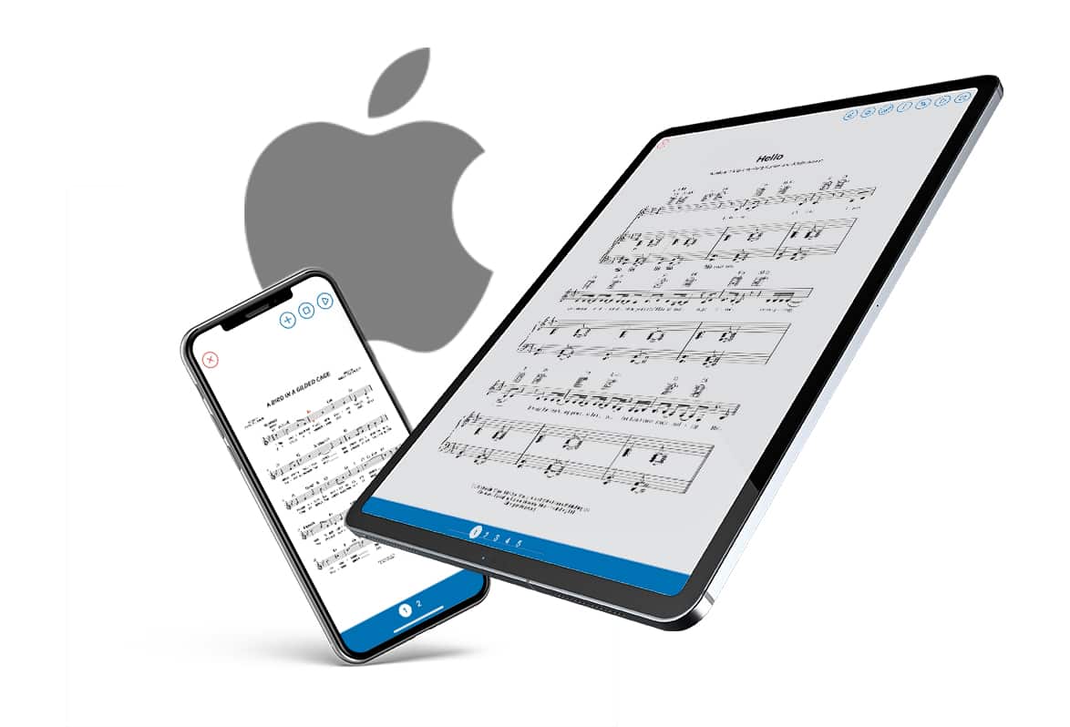 They are both free unless you want to buy premium, flat allows up to 15 scores in free mode while . Musicnotes App For Ipad Iphone More