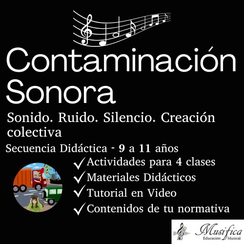 Secuencia de Actividades musicales contaminación sonora