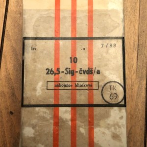 Czech Military Surplus 26.5mm RED RAIN Signal Flares - 10 flares/box