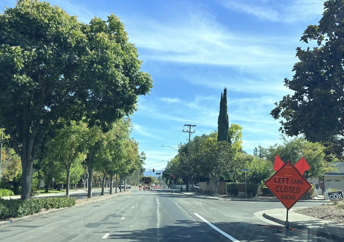 Roadwork to blame for Miramonte Avenue gas leak in Mountain View
