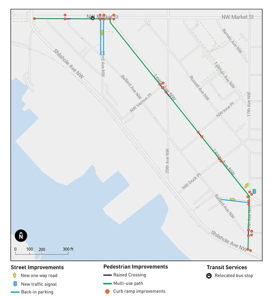 SDOT Releases Updated Design For Ballard Missing Link Trail 2026 Overview Map 935x1024 