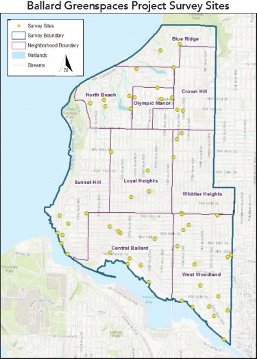 Ballard Has 55 Spaces For Restoration Potential A New Report Finds Survey Map 375x523 
