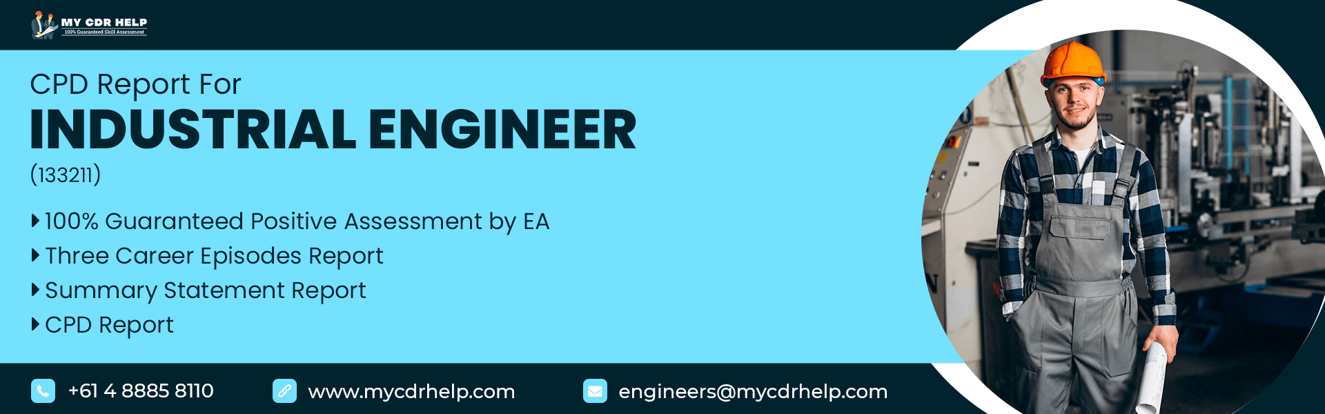 Cdr Help Services And Ea Approved Samples For Industrial Engineers
