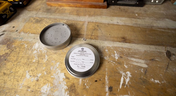 Radon testing