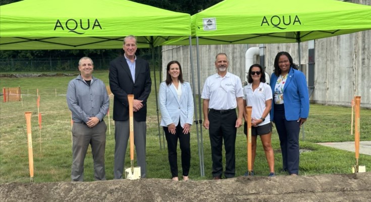 Aqua Pennsylvania Breaks Ground
