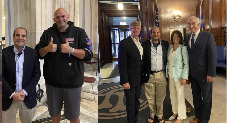 TravelingWiki Foundation engaging recently, among others, with both US Senators to Pennsylvania (Sen. Fetterman & Sen. Casey) & Former Rep. Kennedy