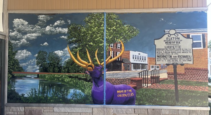 High School mural