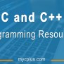 MYCPLUS - C And C++ Programming Resources