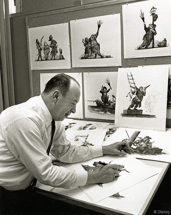 Marc Davis at work