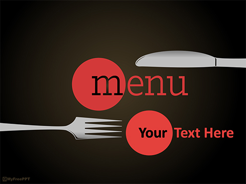 Restaurant Menu Powerpoint Template Download Free Powerpoint Ppt