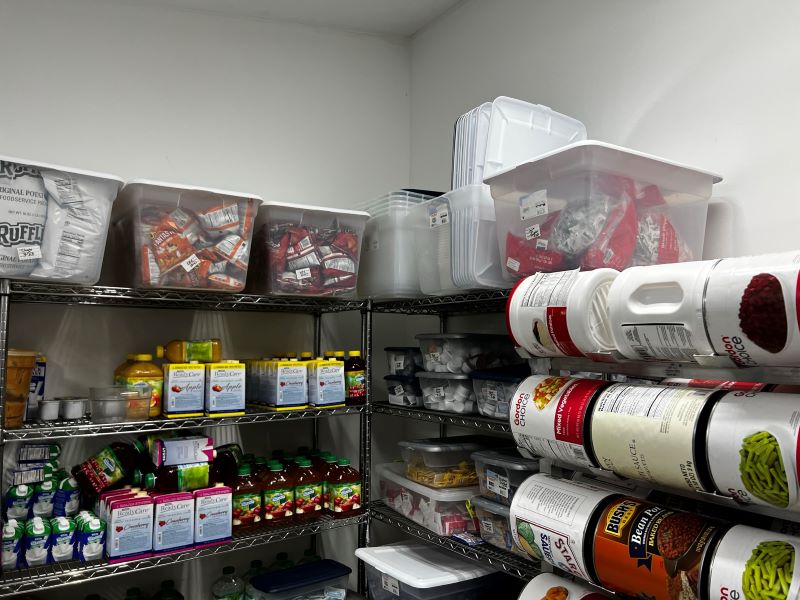 Food stored in containers like these pictured, is perfect for commercial kitchen sanitation and pest control efforts