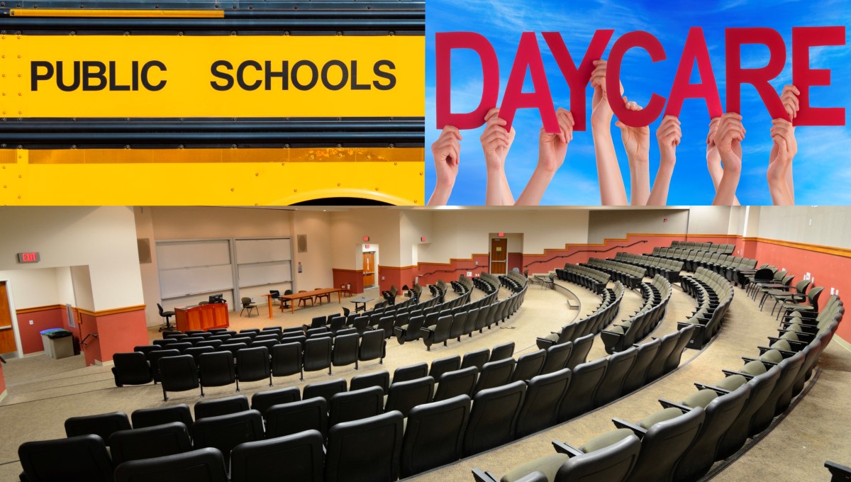 Commercial pest control must be in the form of IPM for colleges, daycares and schools.