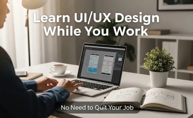 Learn UI/UX Design Without Quitting Your Job