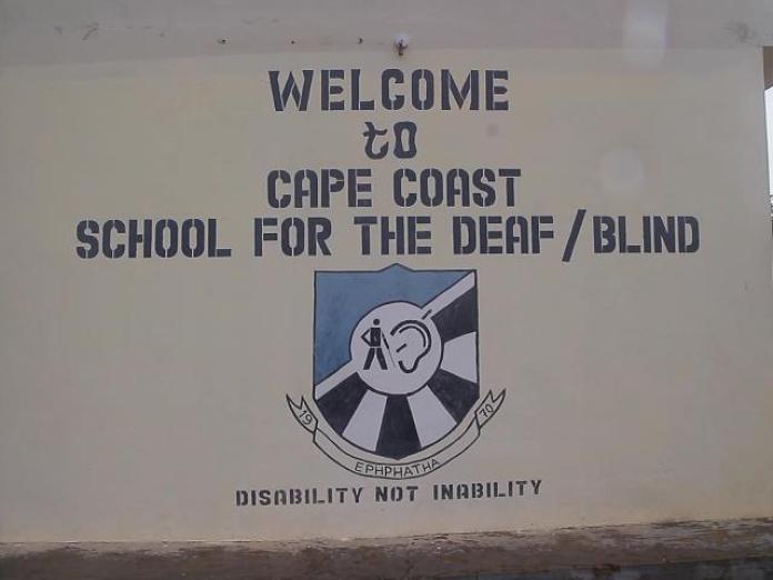 Visually impaired students at Cape Coast School for the Deaf and Blind call on government to fix school’s road network Visually impaired students at Cape Coast School for the Deaf and Blind call on government to fix school’s road network