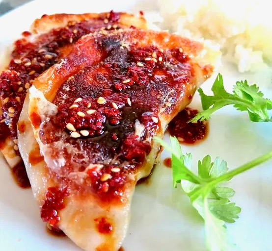Pork-Kimchi Dumplings