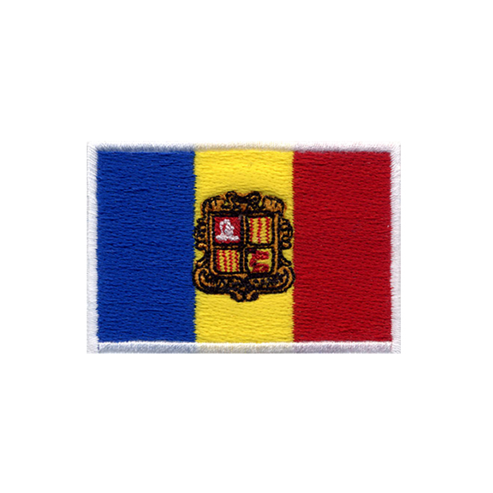 Andorra Flag With Eyelets - Handmade In The UK | UK