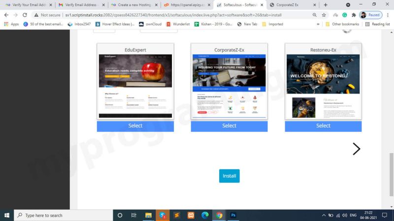 Infinityfree Getting Started Creating A Website Wordpress Installation - Space Pattern Collection - Desktop Quality