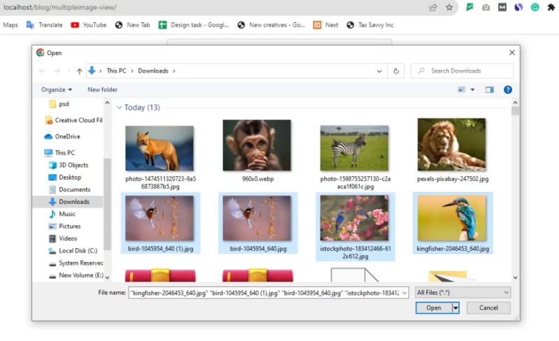 How To Create A Multiple Image Upload System With Php And Mysql Myprograming - Best Light Arts in Desktop
