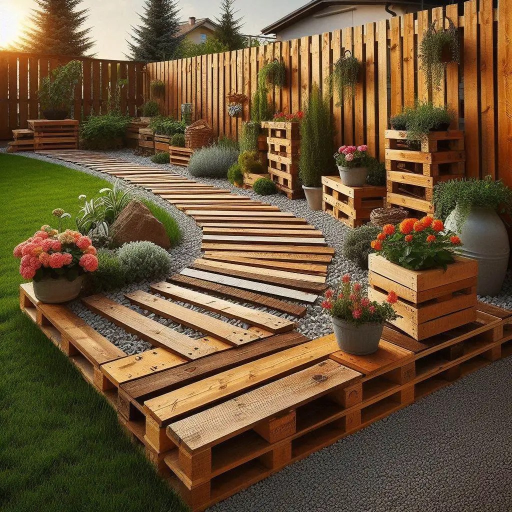 Pallet Fence Ideas