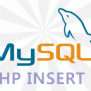 PHP MySQL: Insert Data Into A Table