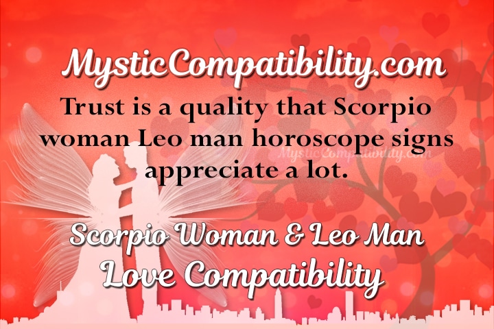 Scorpio woman leo man compatibility