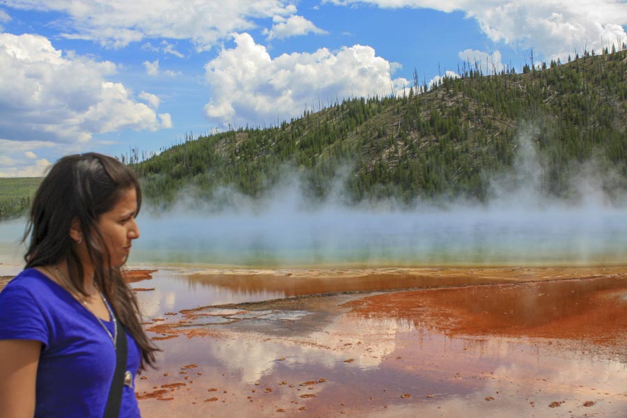 Grand Prismatic Spring Yellowstone national park