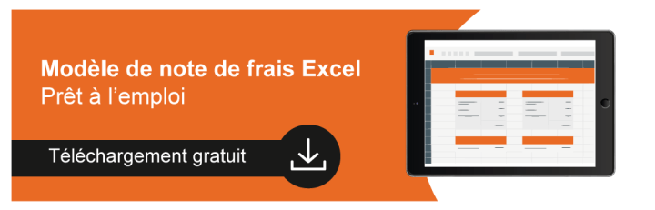 modèle note de frais
