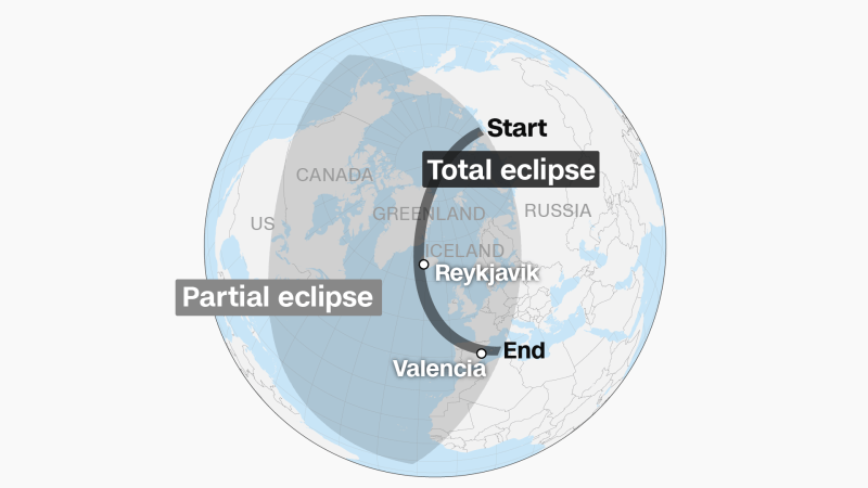 Total solar eclipse Aug. 12, 2026 live updates - 2 days to totality