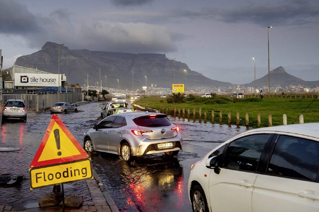 The South African Weather Service has issued multiple warnings for disruptive rain, severe thunderstorms, and damaging winds