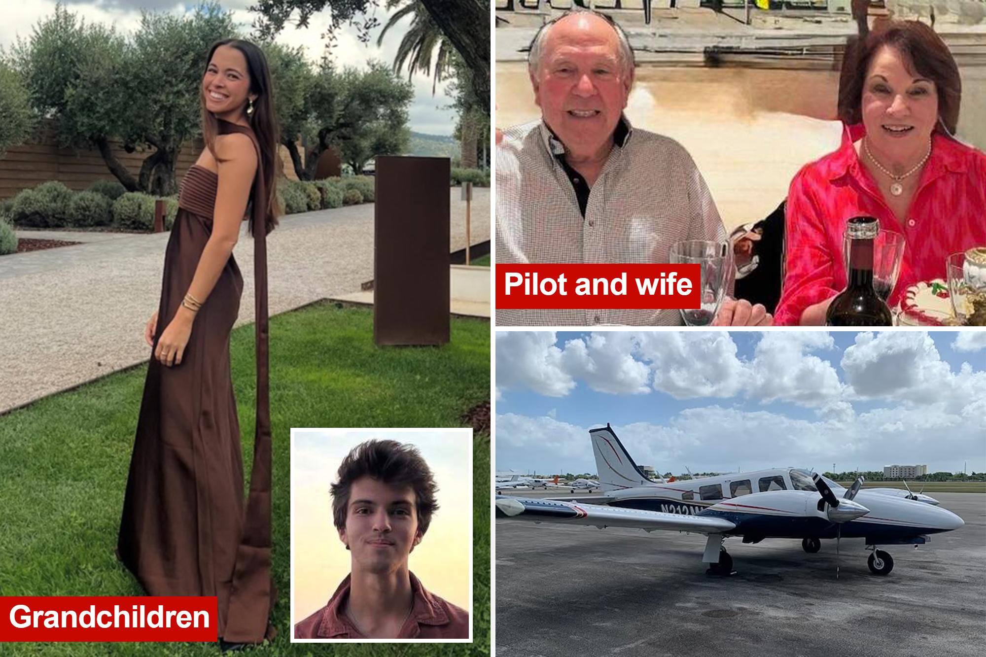 Florida Couple, Grandchildren Missing After Plane Crashes Returning From Bahamas