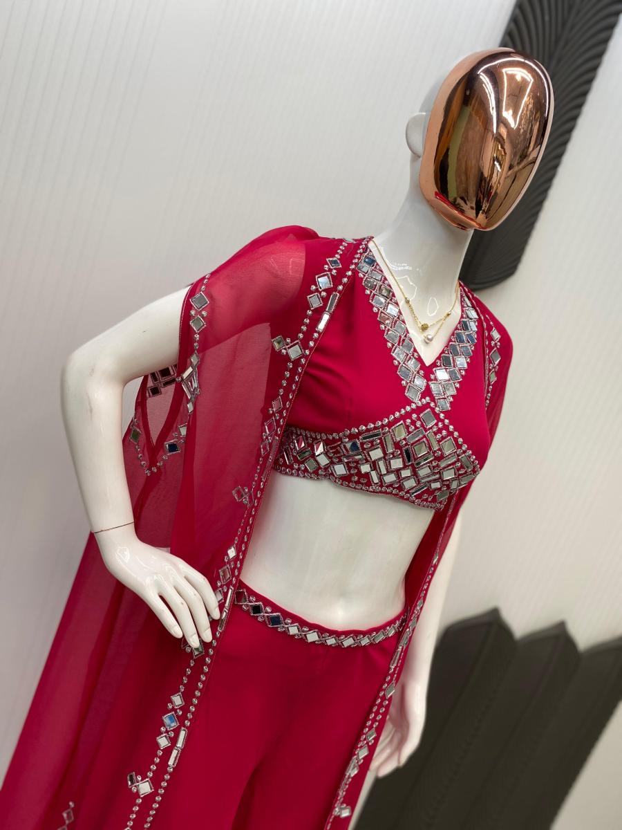 Three Piece Styled Fashion Wedding Outfit - Image 3