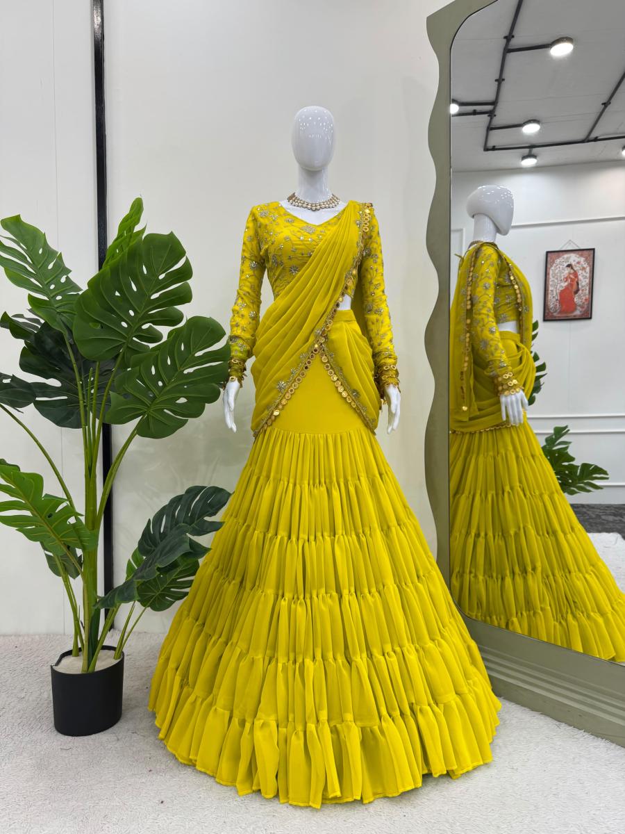 Ready to Wear Saree cum Lehenga - Image 2