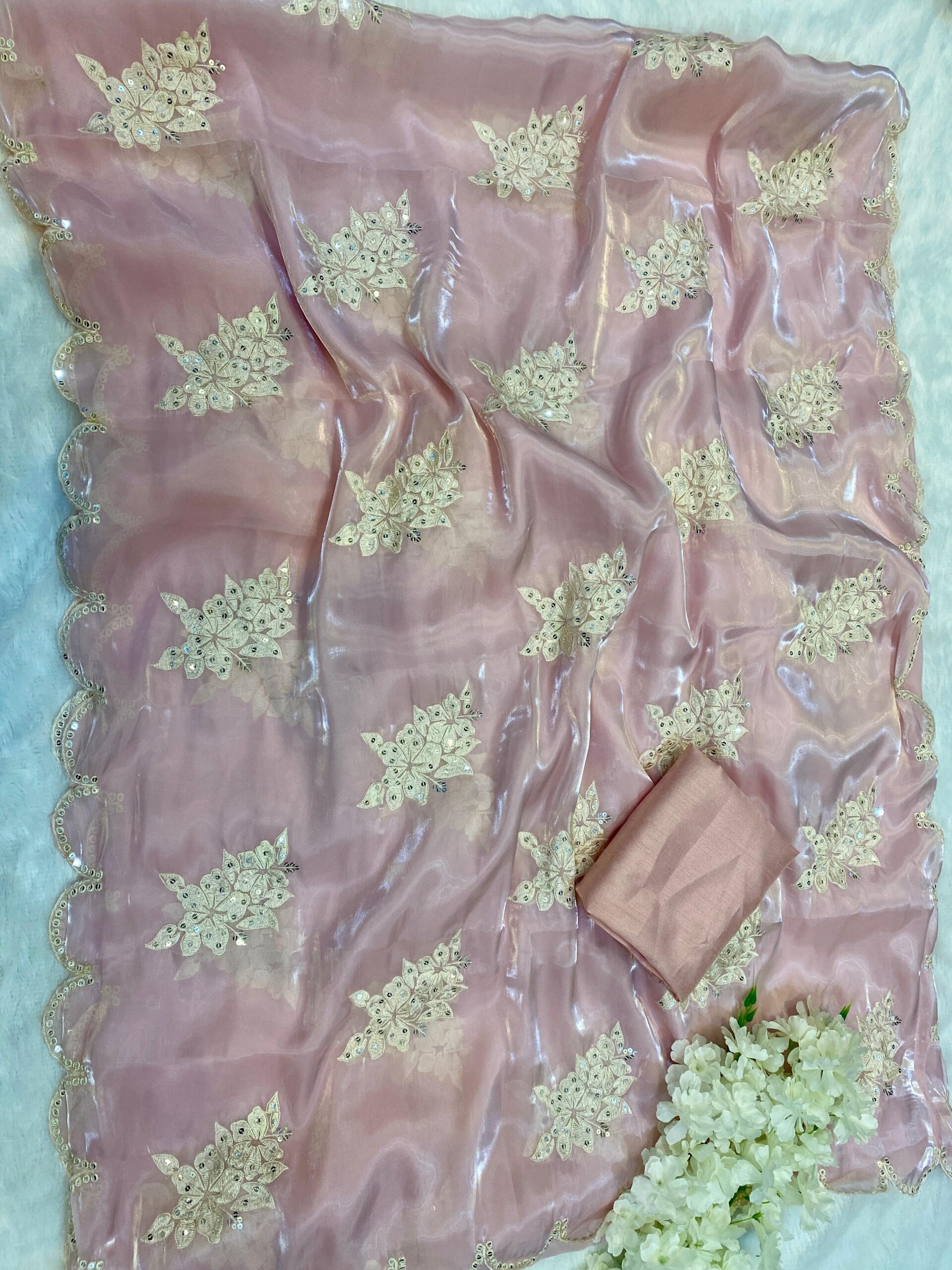 Kalyani Priyadarshini Soft Organza Saree - Image 3