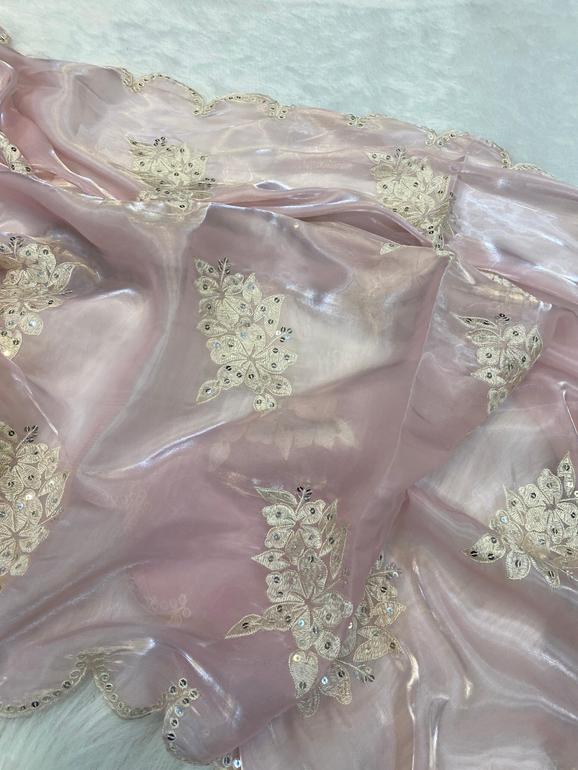 Kalyani Priyadarshini Soft Organza Saree - Image 4