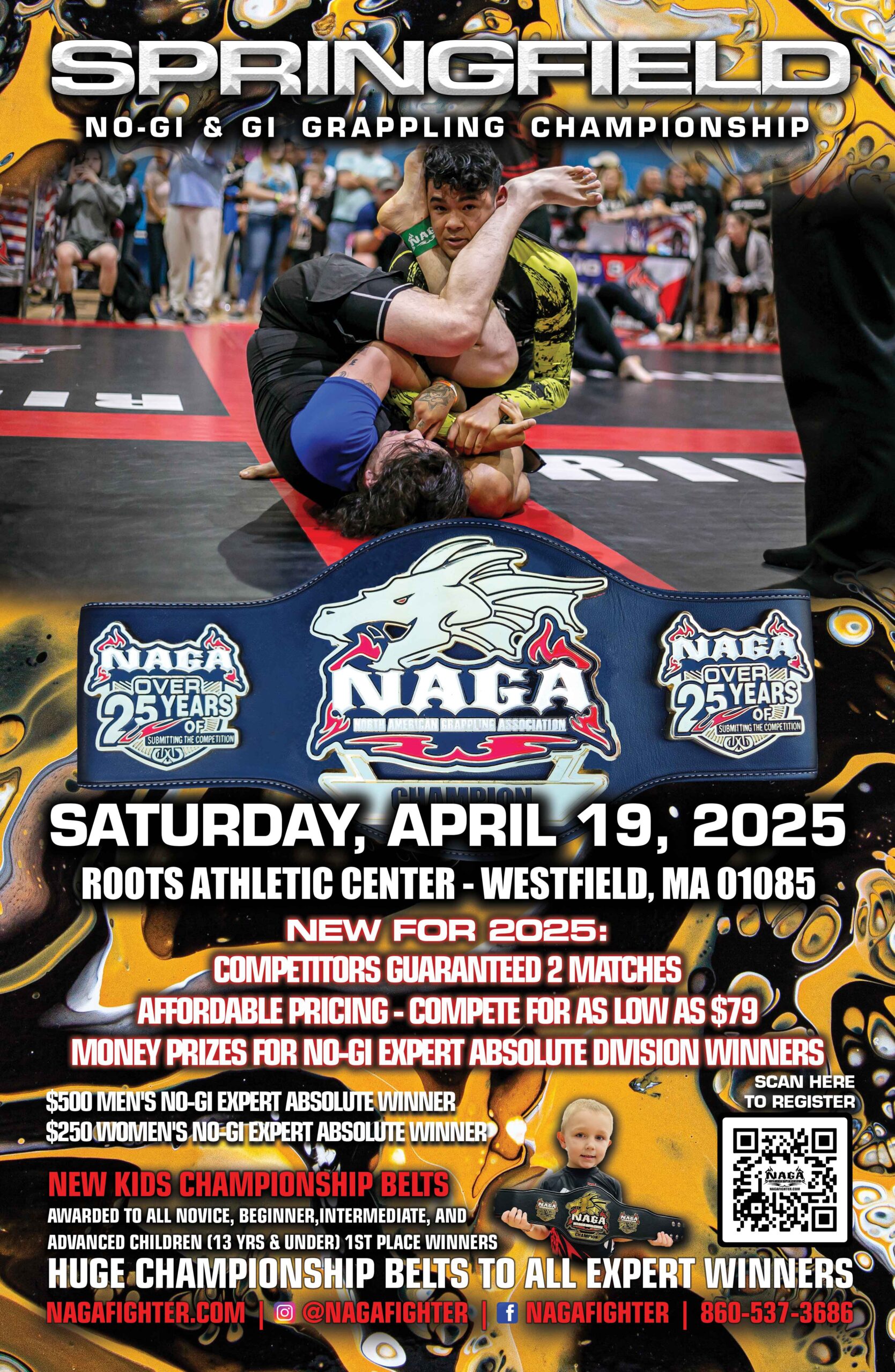 Springfield Grappling & BJJ Championship - Springfield, MA - NAGA