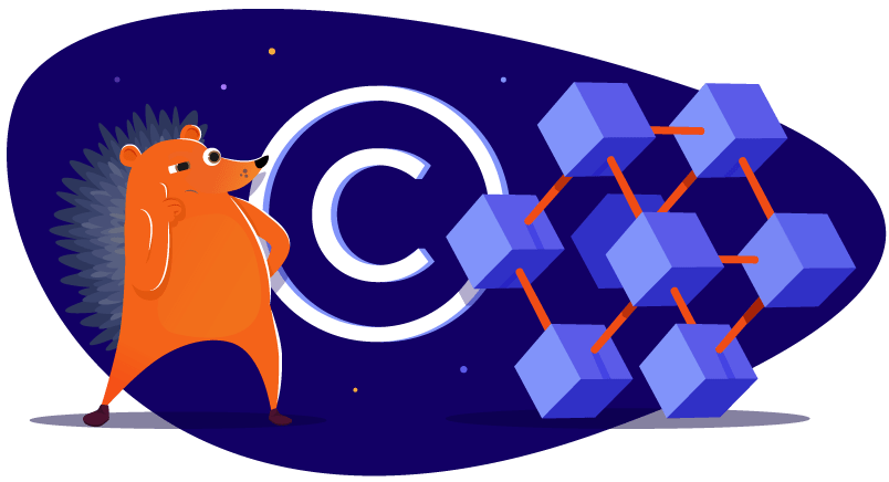 Hedgehog contemplating copyright implications of Web 3.0