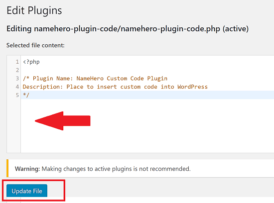 The wordpress text editor, also known as the html editor, generates and displays the html code of . Where To Put Custom Code In WordPress (Hint: Use a Plugin)