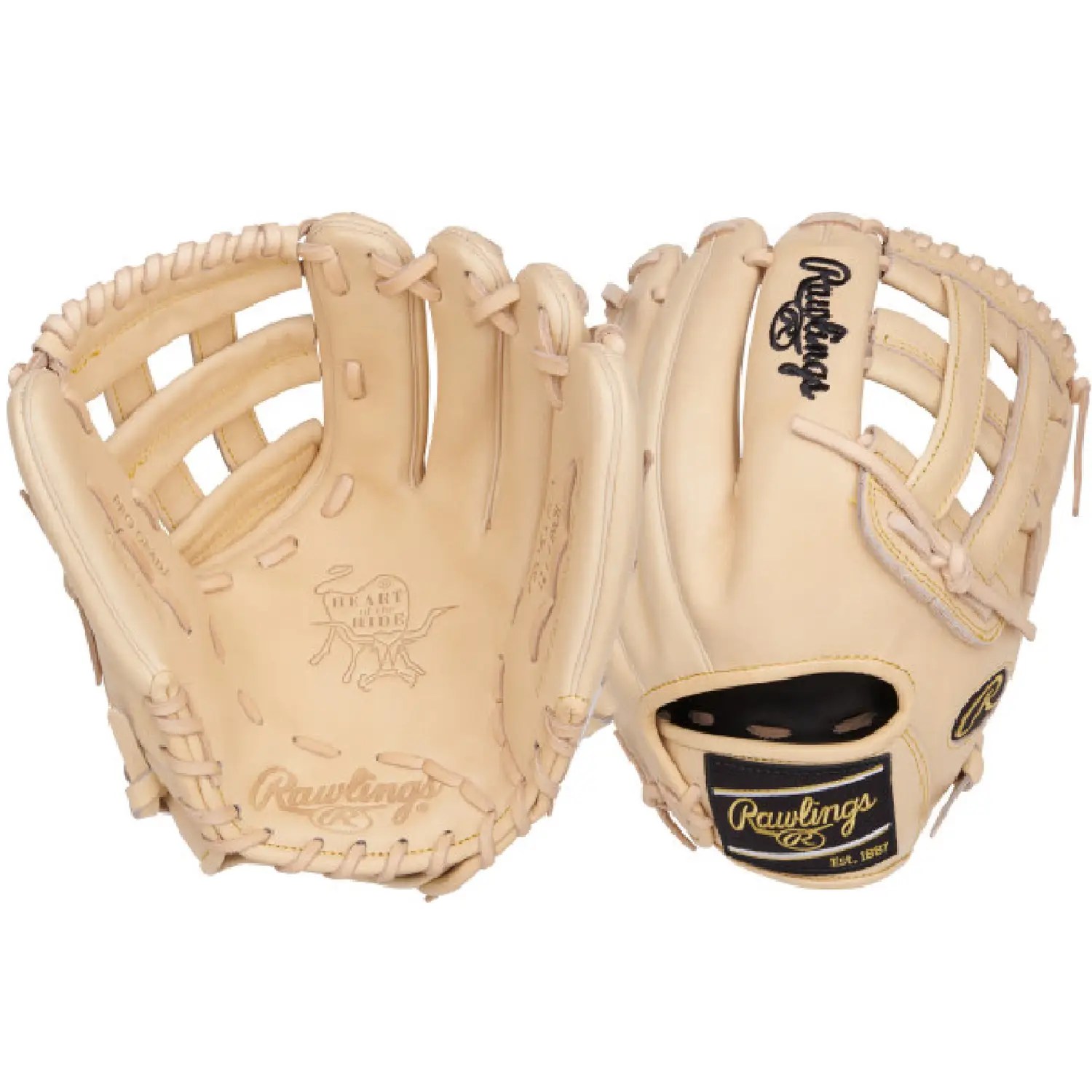 Rawlings Heart of the Hide| 12.25" Infield (Utility) Glove | PRORKB17C