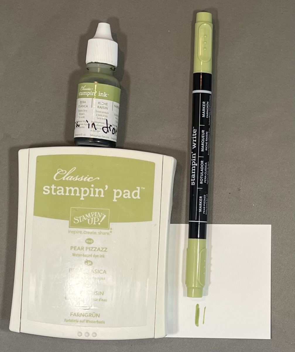 Pear Pizzazz Ink Pack - Nancy's Nifty Notes