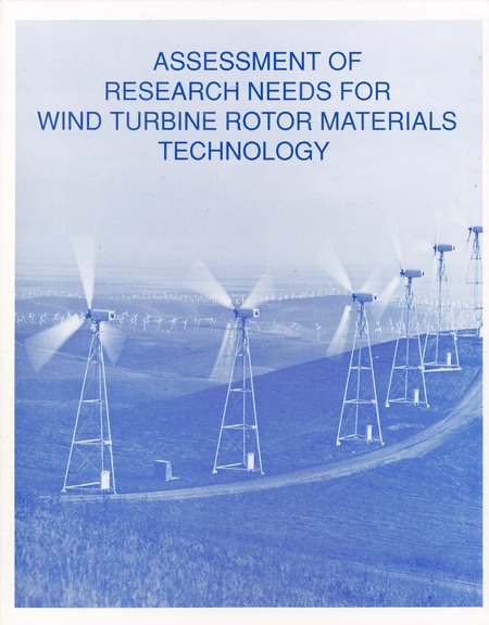 1 Introduction Assessment Of Research Needs For Wind