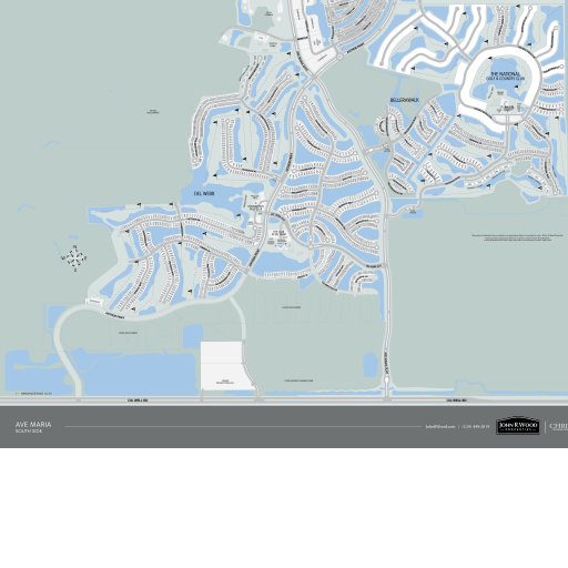 Map Of Ave Maria FL South 0 
