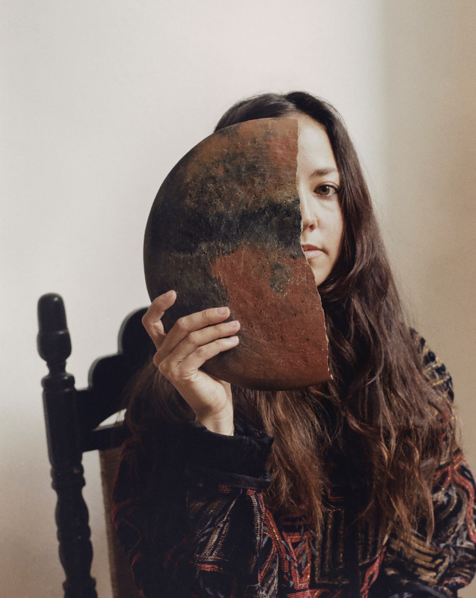 Lucia Hinojosa Gaxiola, half profile w/ mask