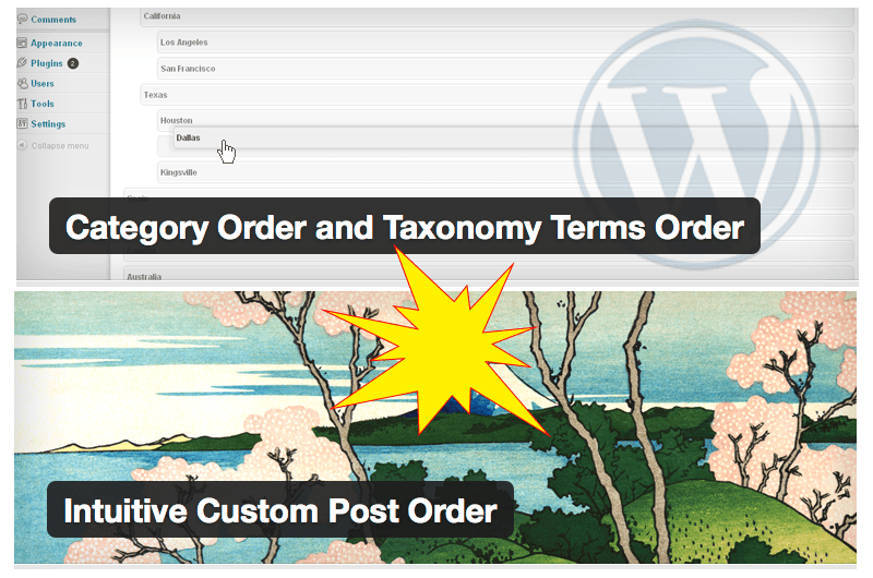 WordPressの並び替え系プラグイン（Category Order and Taxonomy Terms OrderとIntuitive ...