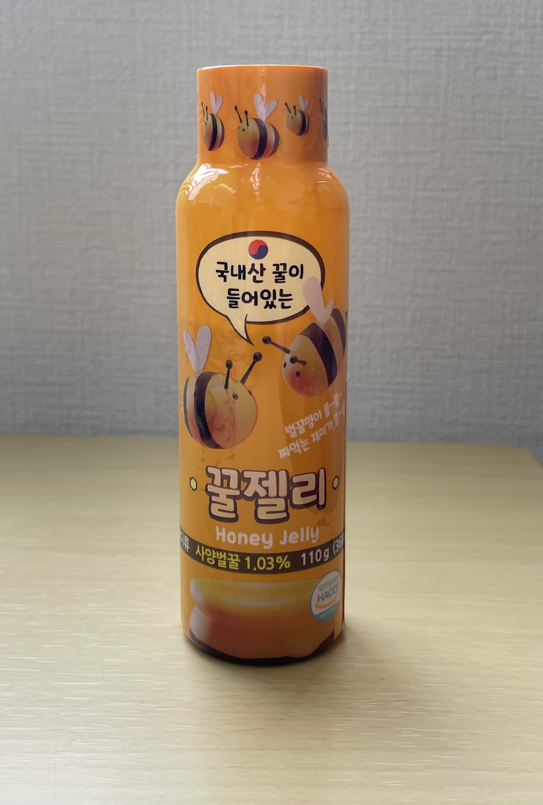 話題の】はちみつゼリー食べてみた！韓国からお取り寄せのハニーゼリー
