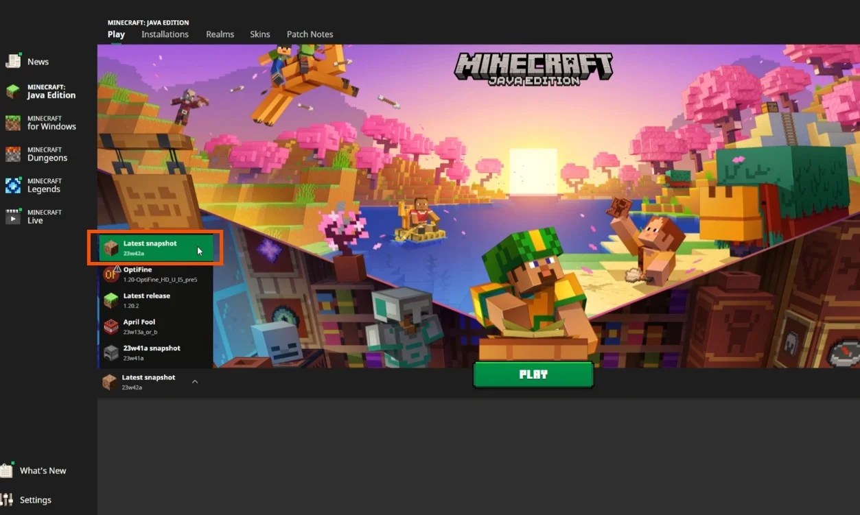 Minecraft Java Edition