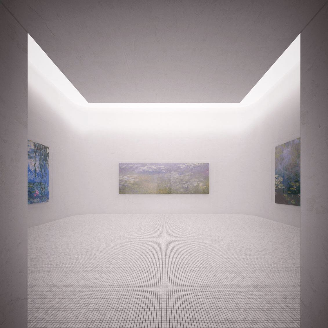 Archviz Chichu Art Museum Nata Archviz