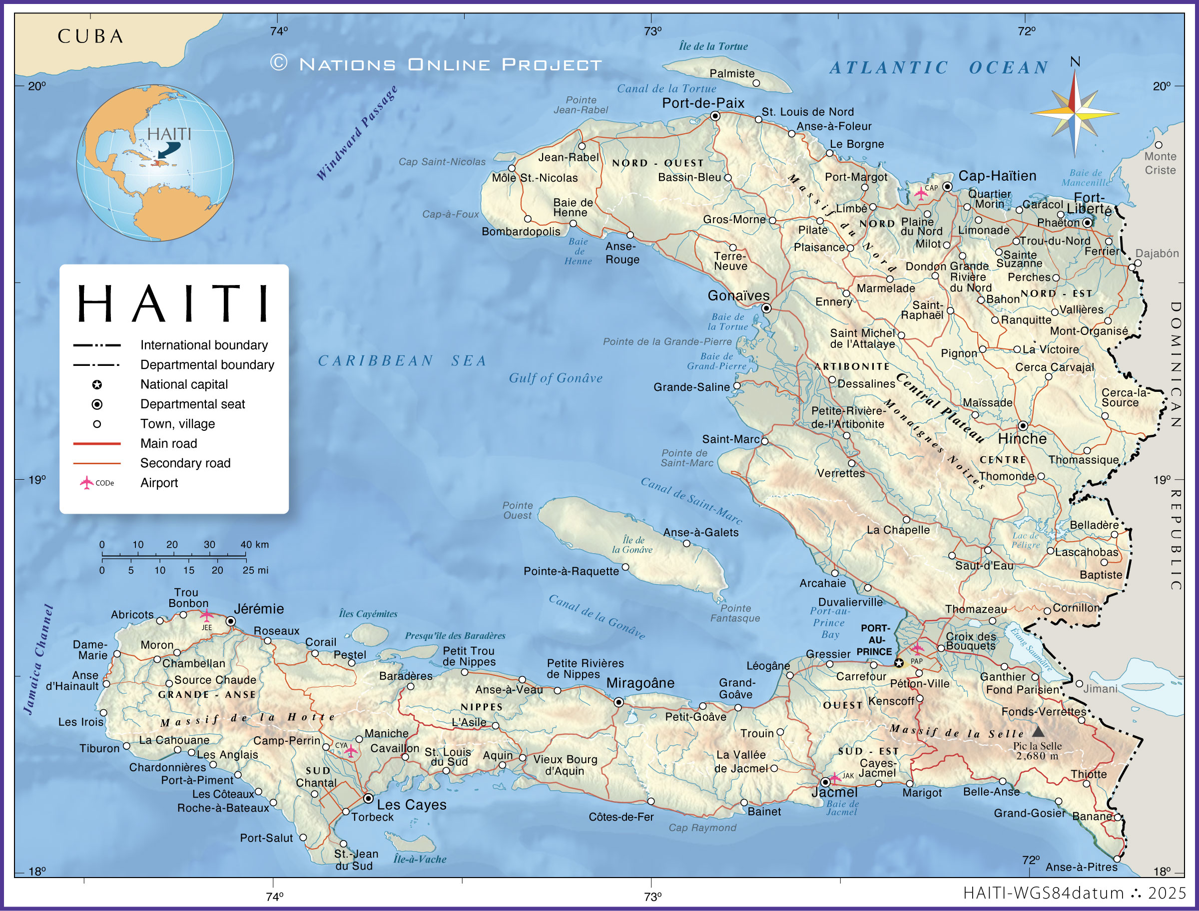 Haiti Map Jara Haiti Map Map Of Haiti In Green Color 40350962 Vector Haiti Map L 