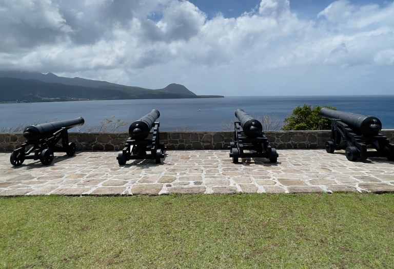 Cannons at Fort Shirley