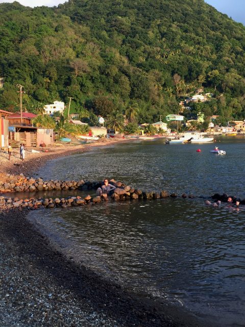 Bubble Beach, Soufriere, Dominica